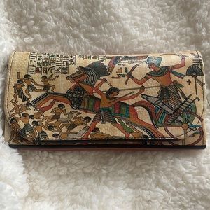 COPY - Egyptian leather wallet/purse